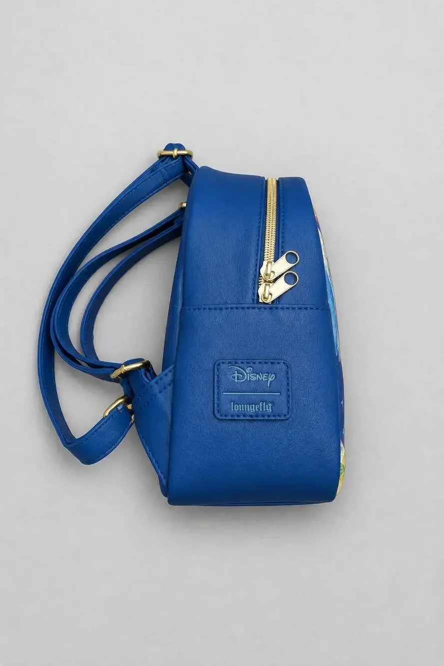 Loungefly Disney Snow White and the Seven Dwarfs Forest Scene Mini Backpack NWOT
